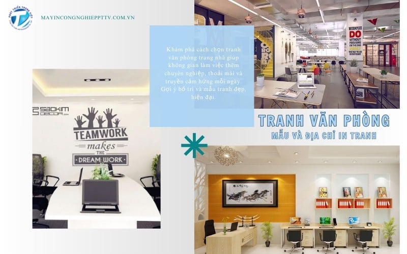 Tranh Văn Phòng Trang Nhã: Bí Kíp Tạo Nên Không Gian Làm Việc Thoải Mái